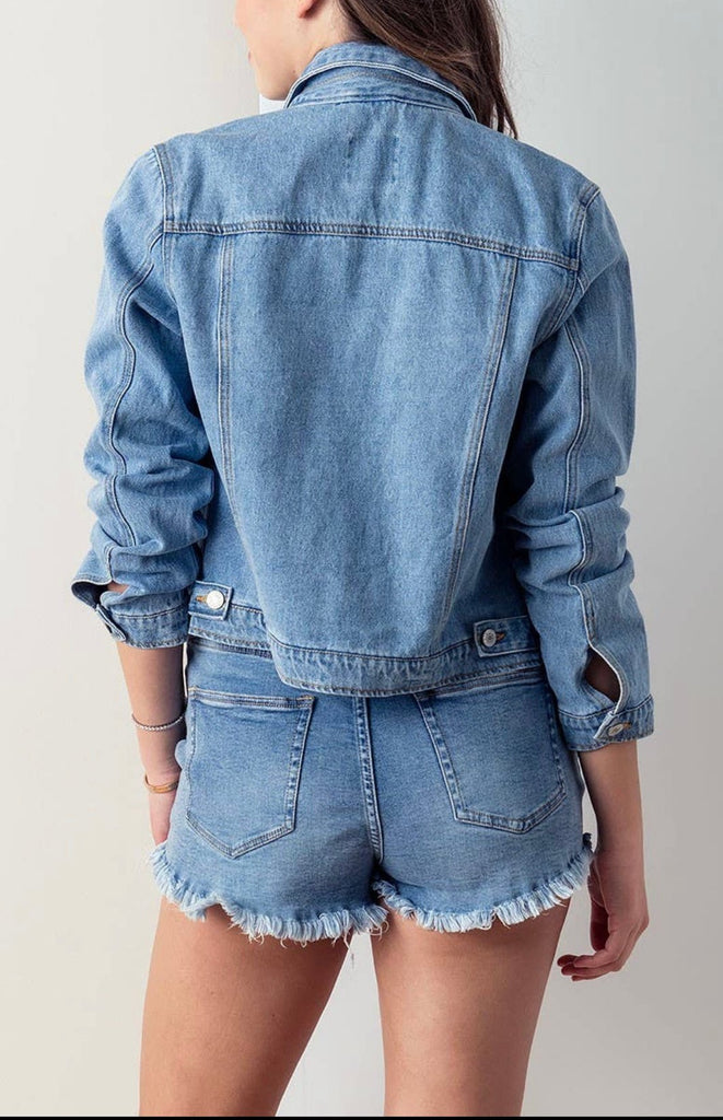 Be All Denim Jacket - Rebel Rain