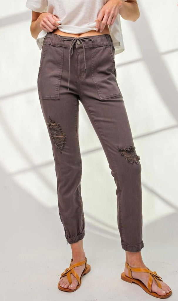 Cargo Twill Pants - Rebel Rain