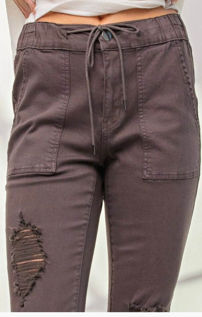 Cargo Twill Pants - Rebel Rain