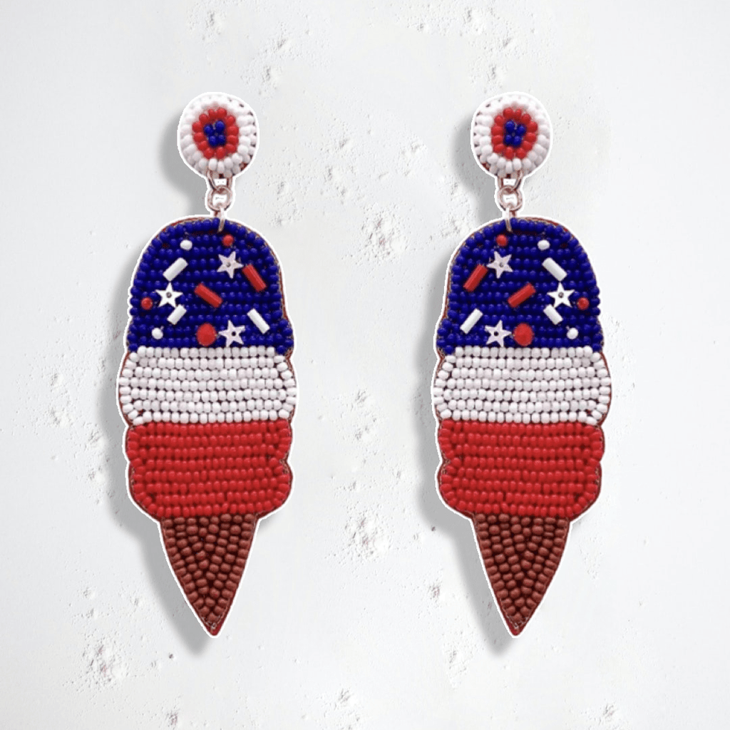 Ice-cream Salute Earrings - Rebel Rain