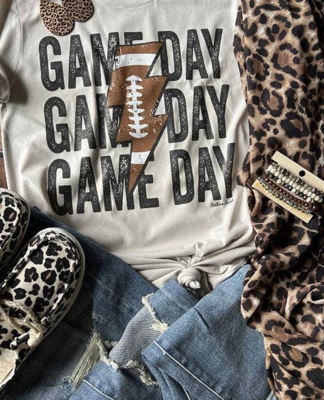 It’s Game Day Tee - Rebel Rain