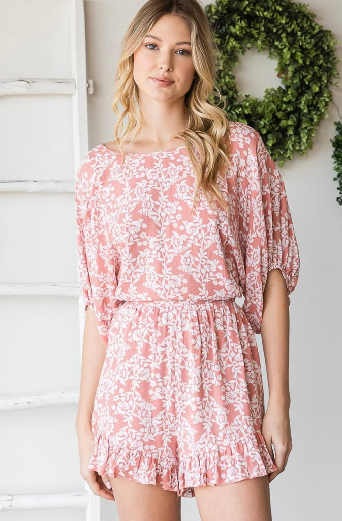 Just Peachy Romper - Rebel Rain