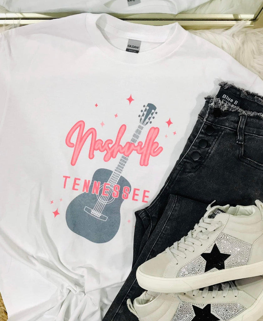 Nashville Tennessee Tee - Rebel Rain