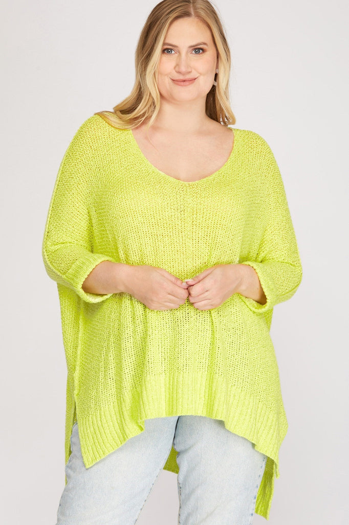 Neon Knit Top - Rebel Rain