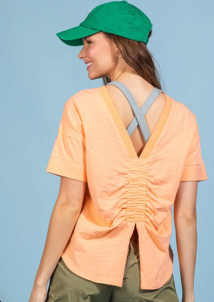 Rouched Back Top - Rebel Rain