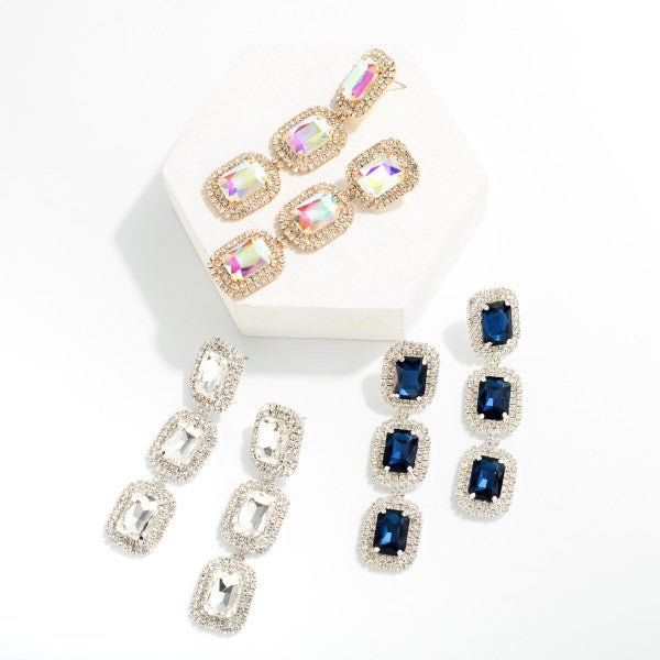 Sapphire Blue Earrings - Rebel Rain