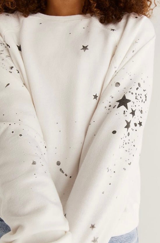 Star Splattered Girls Sweatshirt - Rebel Rain