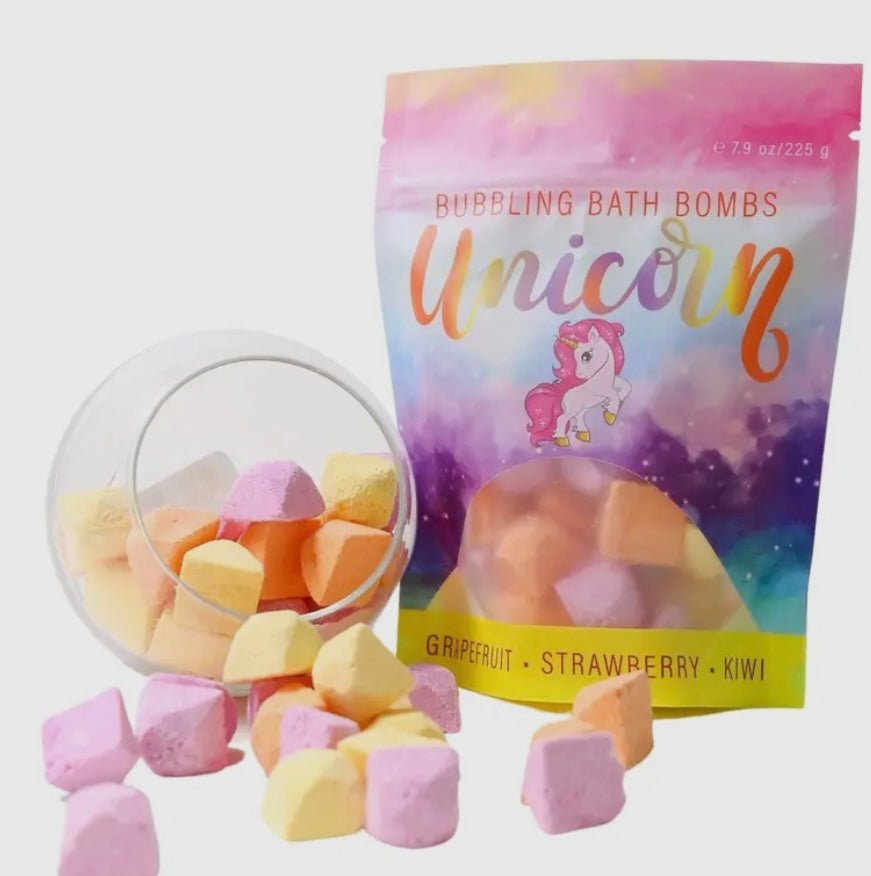 Unicorn Bubbling Bath Bombs - Rebel Rain