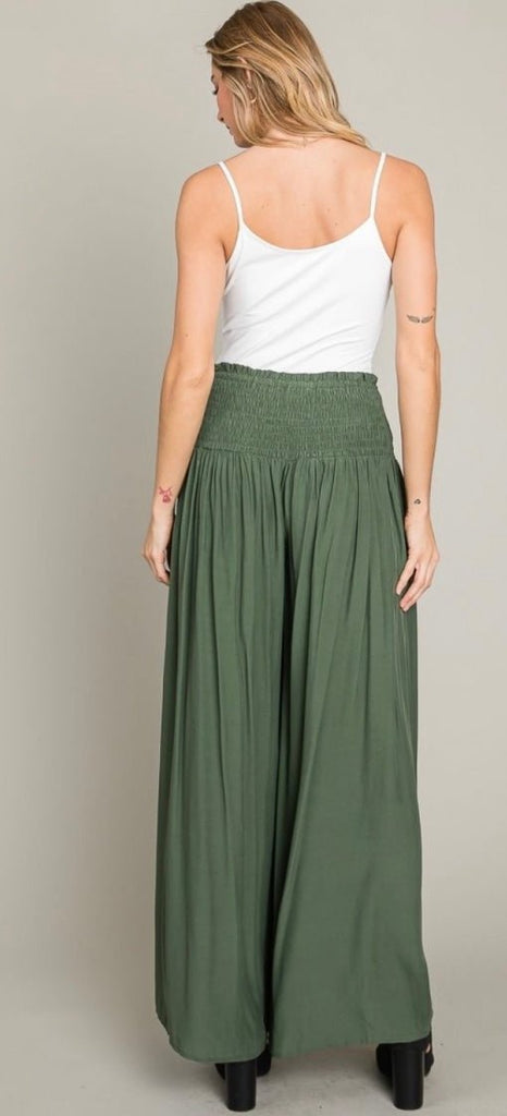 Wide Leg Lizzo Palazzo Pants - Rebel Rain